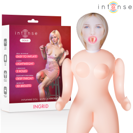 Intense Dolls - Bambola Gonfiabile Ingrid Con Tre Orifizi
