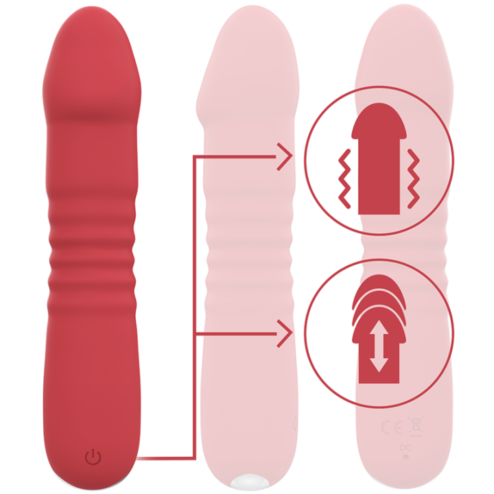Intense - Juni up & Down 10 Vibrazioni Rosse