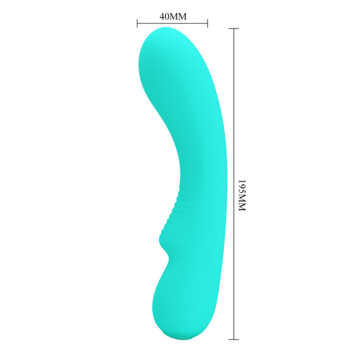 Pretty Love - Vibrador Recarregvel Prescott Aqua Verde