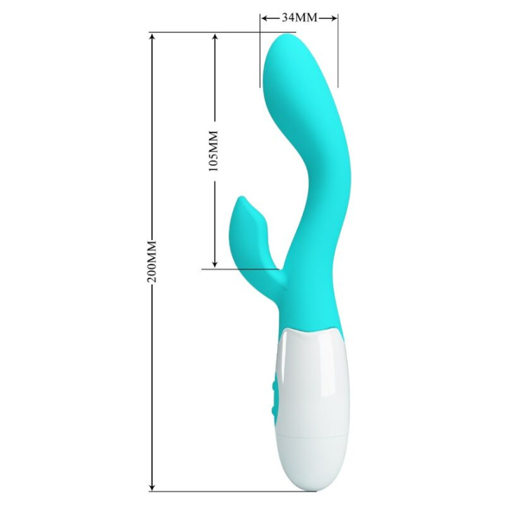 Pretty Love - Vibratore Multifunzione g-Spot Prescott Rosso