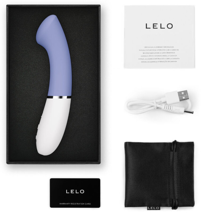 Lelo - Gigi™ 3 Vibrador Punto g Azul