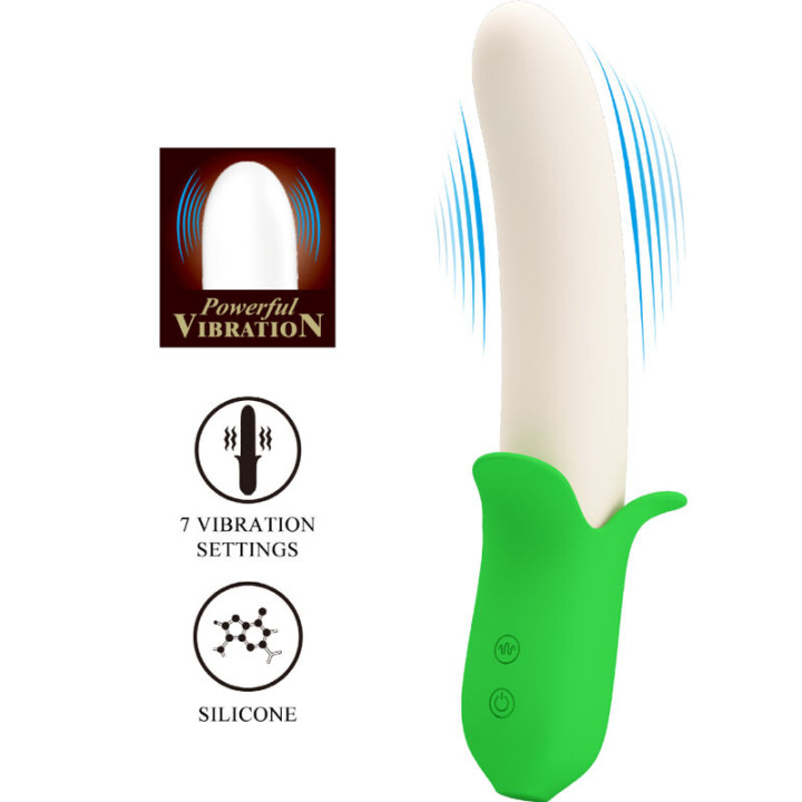 Pretty Love - Banana Knight Super Power 7 Silikonvibrationen