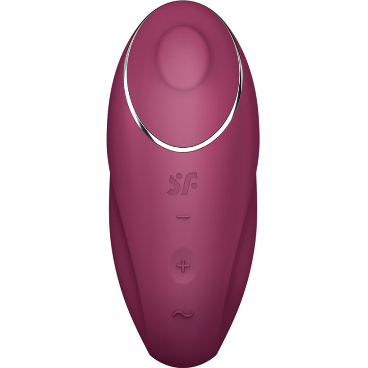 Satisfyer - Tap & Climax 1 Wibrator Nakladany Czerwony