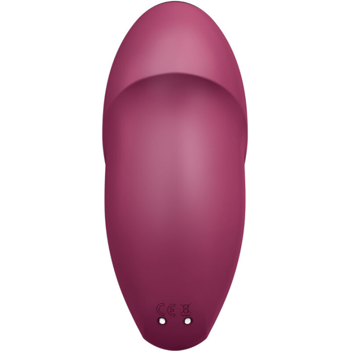 Satisfyer - Tap & Climax 1 Wibrator Nakladany Czerwony