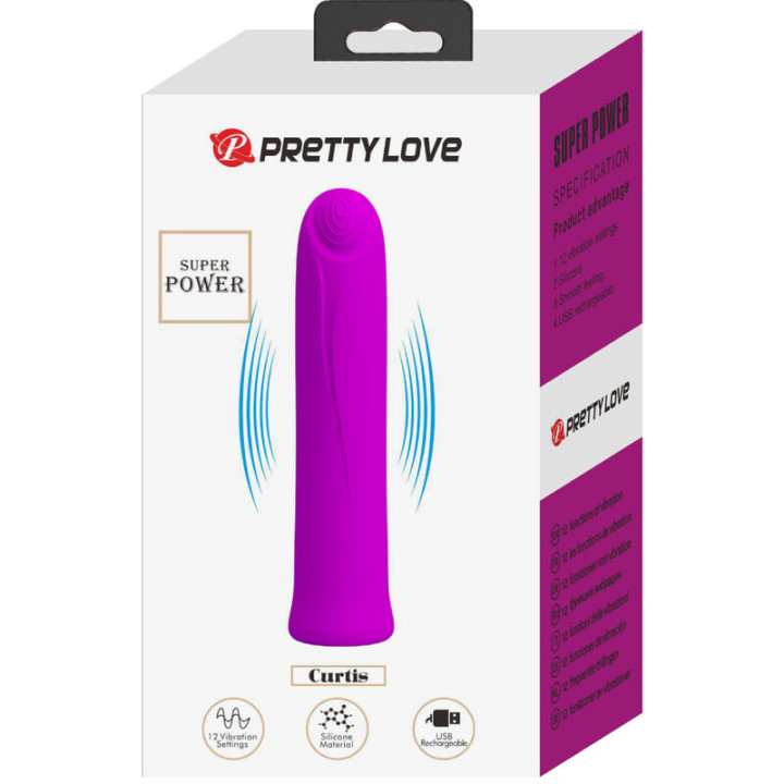 Pretty Love - Zalin Vibrador de Coelho Pérolas 4 em 1 Roxo