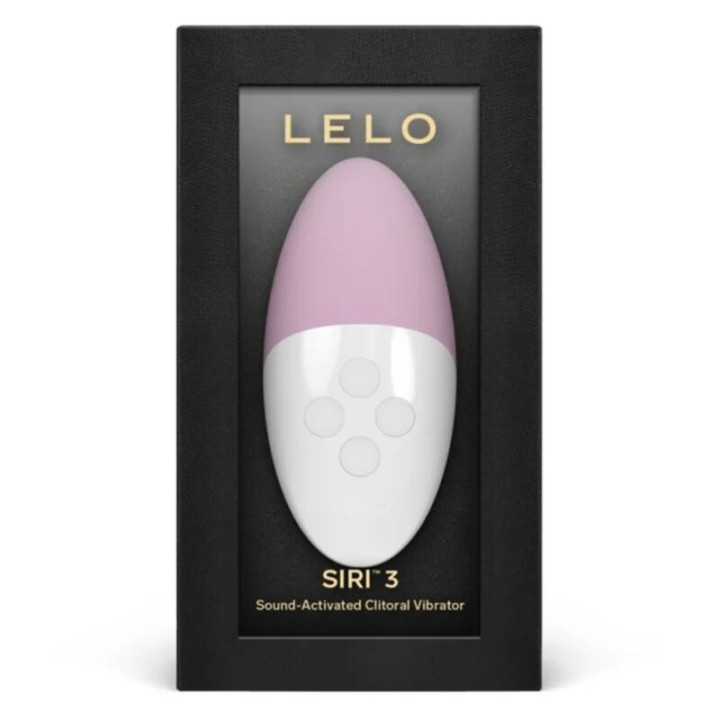 Lelo - Siri 3 Massagador de Clitóris Rosa Suave