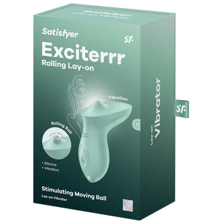 Satisfyer - Exciterrr Vibrador Lay-on Clítoris Menta