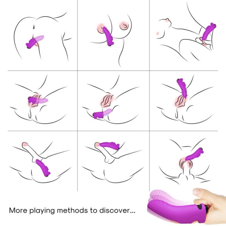 Armony - Aurora Vibrateur Doigt Violet