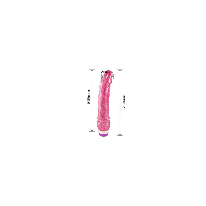 Baile - Vibratore Realistico Rosso 23 cm