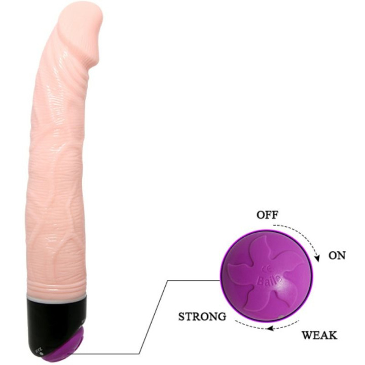 Baile - Adour Club Realistischer Vibrator 23 cm Natürlich