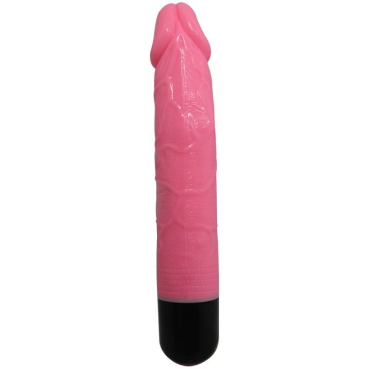 Baile - Bunter Sex Realistischer Vibrator Rosa 23 cm