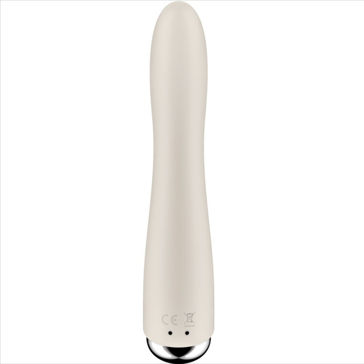 Satisfyer - Wibrator Rotatorowy Spinning Vibe 1 g-Spot Bezowy
