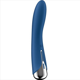 Satisfyer - Vibrador Rotador Azul Spinning Vibe 1 g-Spot Azul