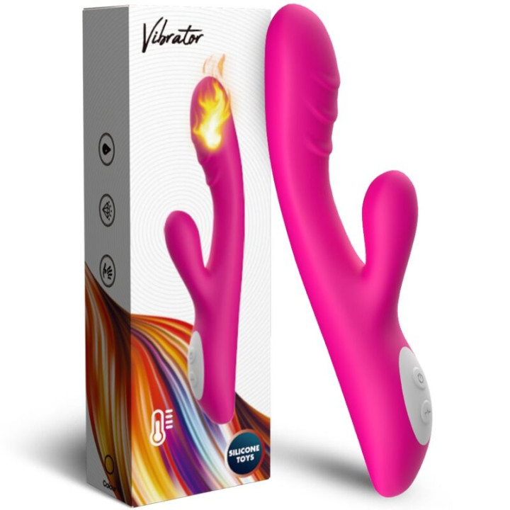 Armony - Spark Vibrador Efecto Calor Fucsia