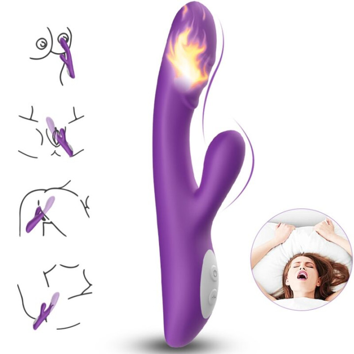 Armony - Vibrateur Spark Effet Chaleur Violet