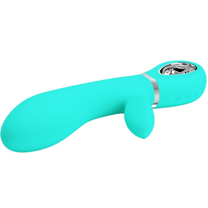 Pretty Love - Thomas Multifunktions-g-Spot-Vibrator Aqua Green
