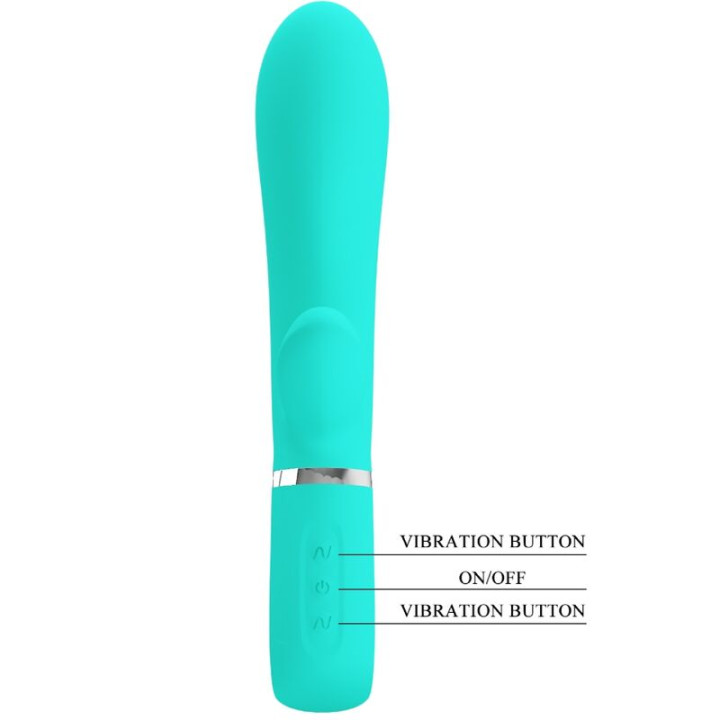 Pretty Love - Vibrador Multifuno g-Spot Thomas Aqua Verde