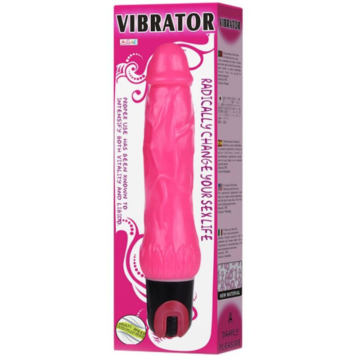 Baile - Vibrator Daaply Pleasure Multispeed Rosa