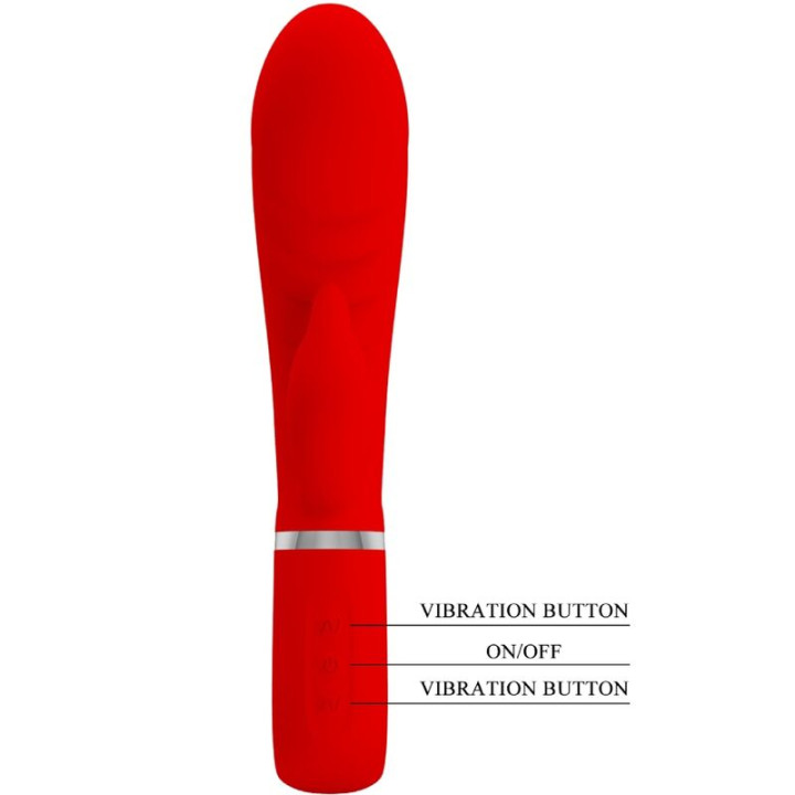 Pretty Love - Prescott Multifunktions-g-Spot-Vibrator Rot