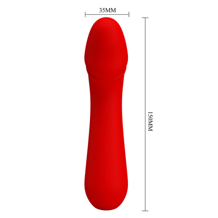 Pretty Love - Vibratore Ricaricabile Cetus Rosso