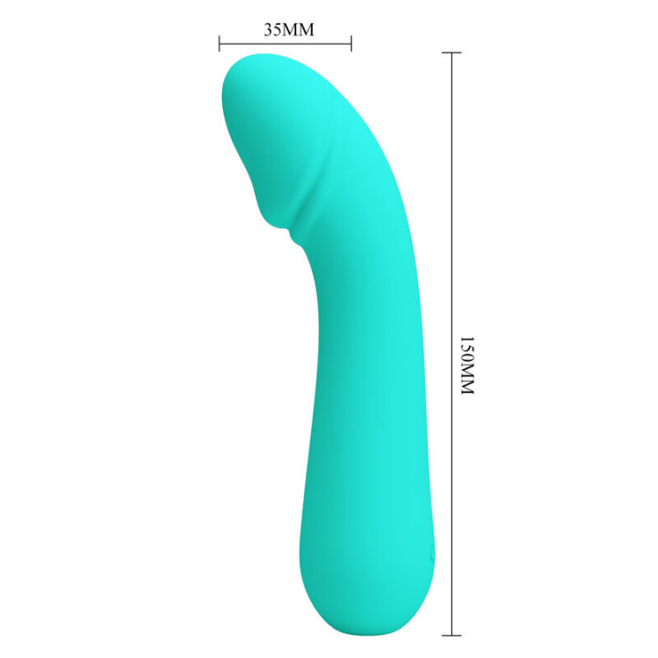 Pretty Love - Wibrator Akumulatorowy Cetus Aqua Green