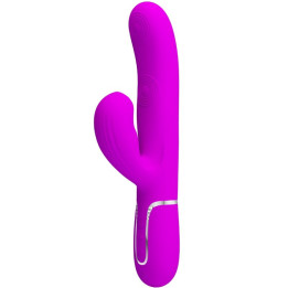 Pretty Love - Vibrateur Point g Multifonction 3 en 1 Perlita Violet