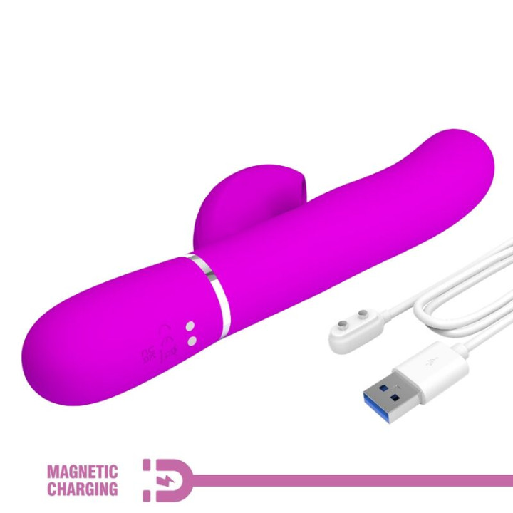 Pretty Love - Perlita Multifunktions-3-in-1-g-Spot-Vibrator Violett