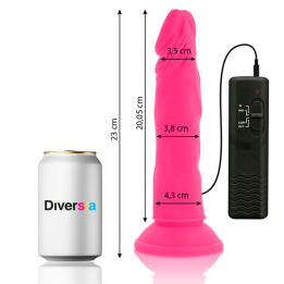 Baile - Vibrator Multispeed 21.5 cm Rosa