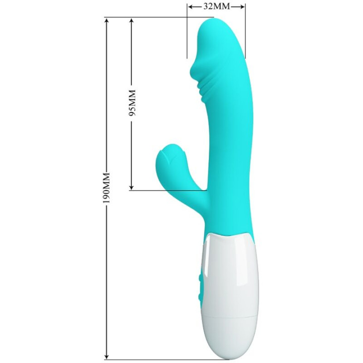 Pretty Love - Snappy Wibrator g-Spot Aqua Green