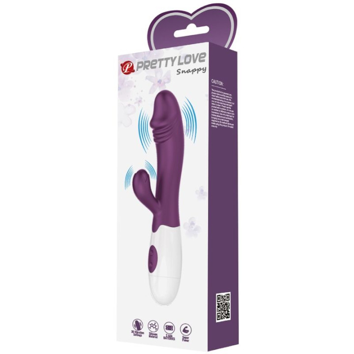 Pretty Love - Vibrateur Snappy g-Spot Violet