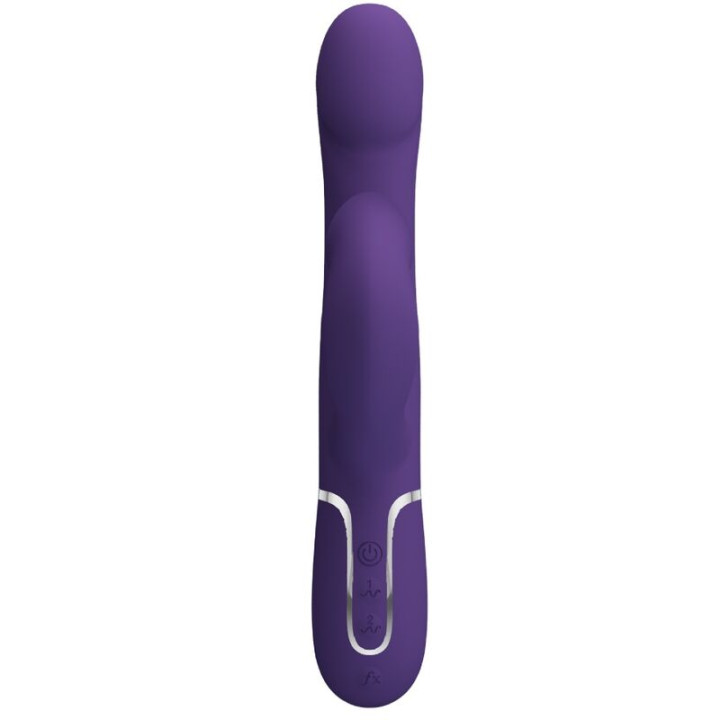 Pretty Love - Zalin Perle Vibratore Coniglio 4 en 1 Viola