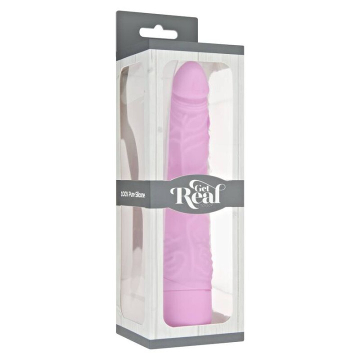 Get Real - Vibratore Classico Slim Rosa