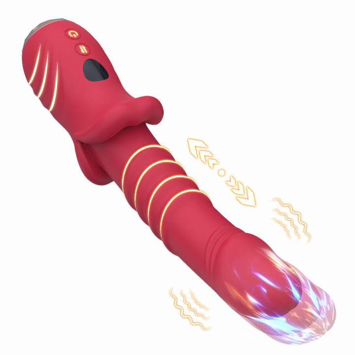 Armony - Point a Dildo Vibrateur Stimulant Rouge