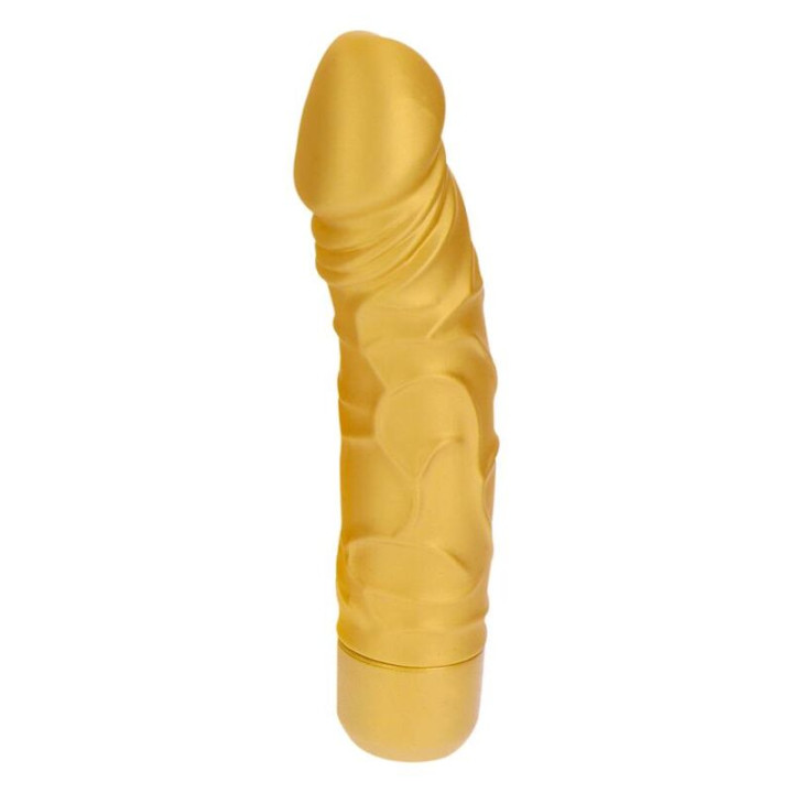 Get Real - Vibratore Originale Gold Dicker Oro