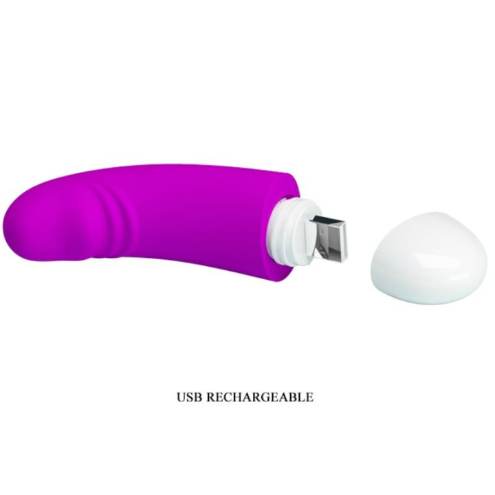 Pretty Love - Mini Vibrateur Luther 30 Modes de Vibration