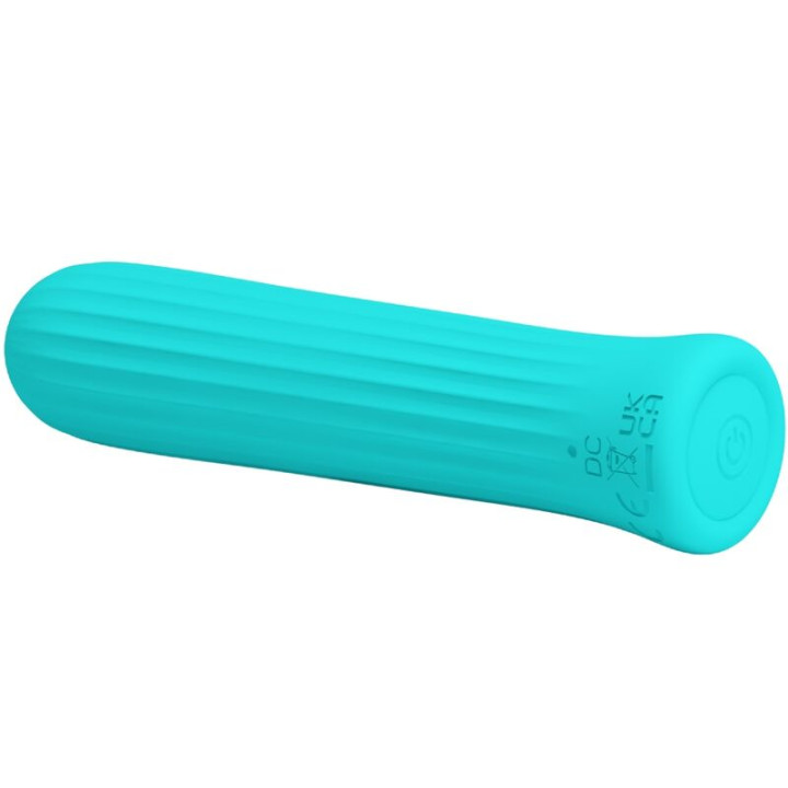 Pretty Love - Blanche Vibrateur Stimulateur Bleu