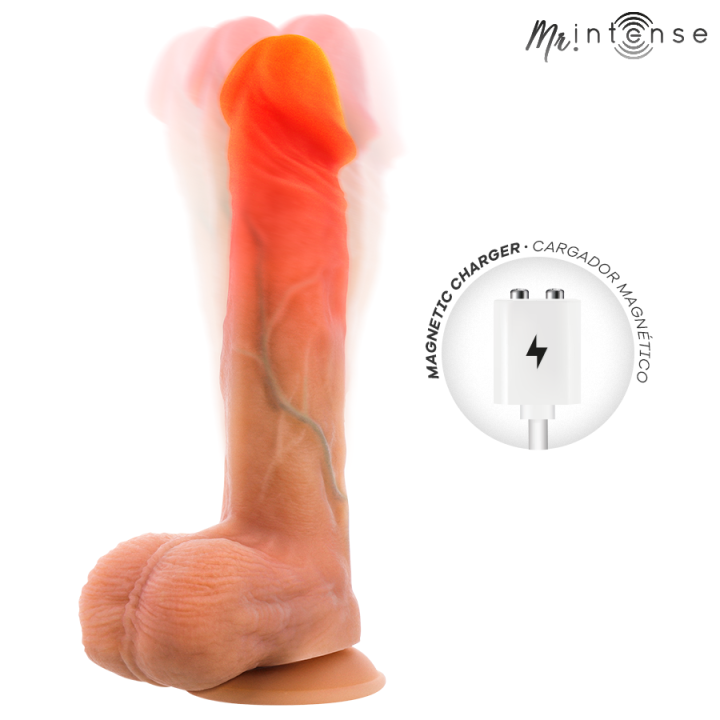 Get Real - Klassischer Schlanker Vibrator Schwarz