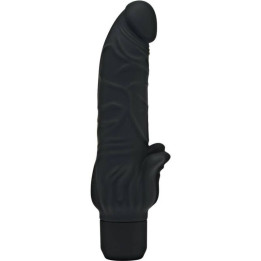 Get Real - Klassischer Stim-Vibrator Schwarz