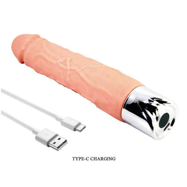 Get Real - Gold Dicker Original Vibrador Dorado