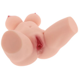 Intense Deep Touch - Vero Torso Vaginal Com Efeitos de Sucção, Calor, Vibração e Voz l 5,5 kg