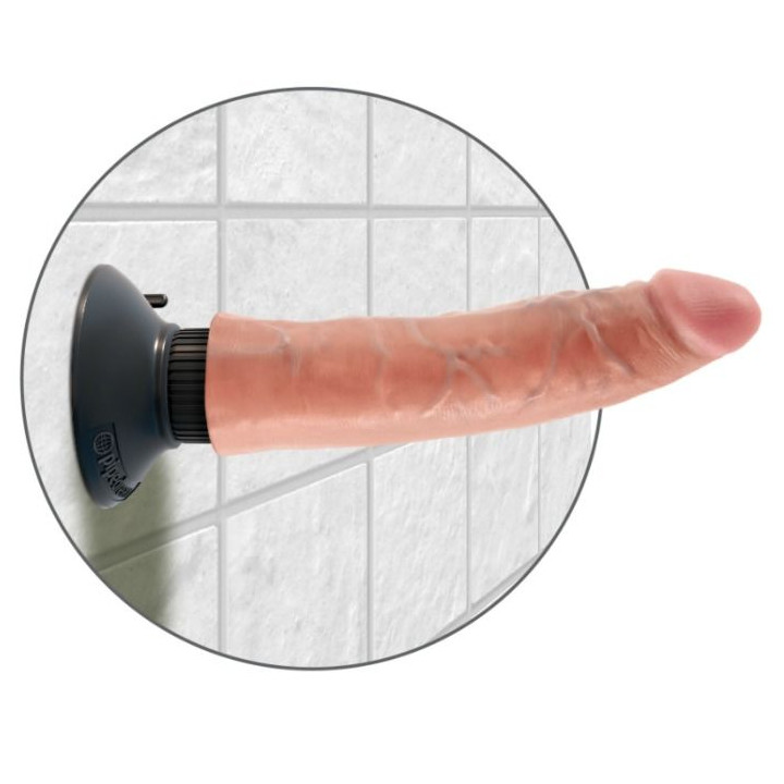Pretty Love - Jonathan Silicone Dildo 3 Vibrations + 3 Insertion Measurements Remote Control 21 cm