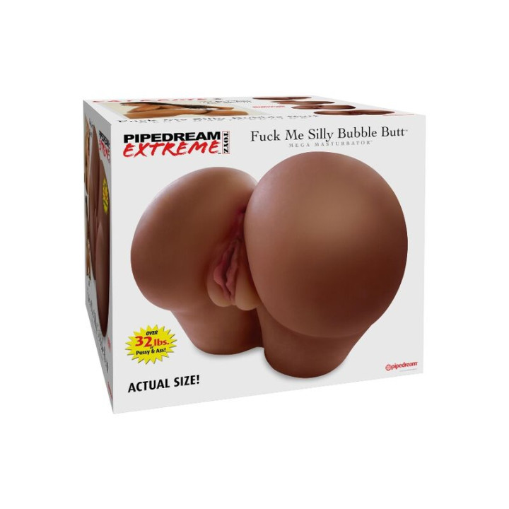 Extreme Toyz - Pipedreams Baise-Moi un Vagin Idiot et un Cul Noir Réaliste