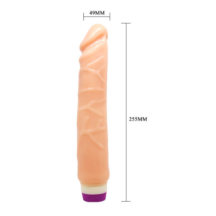 Baile - Ondas de Prazer Realista Vibrante 25.5 cm