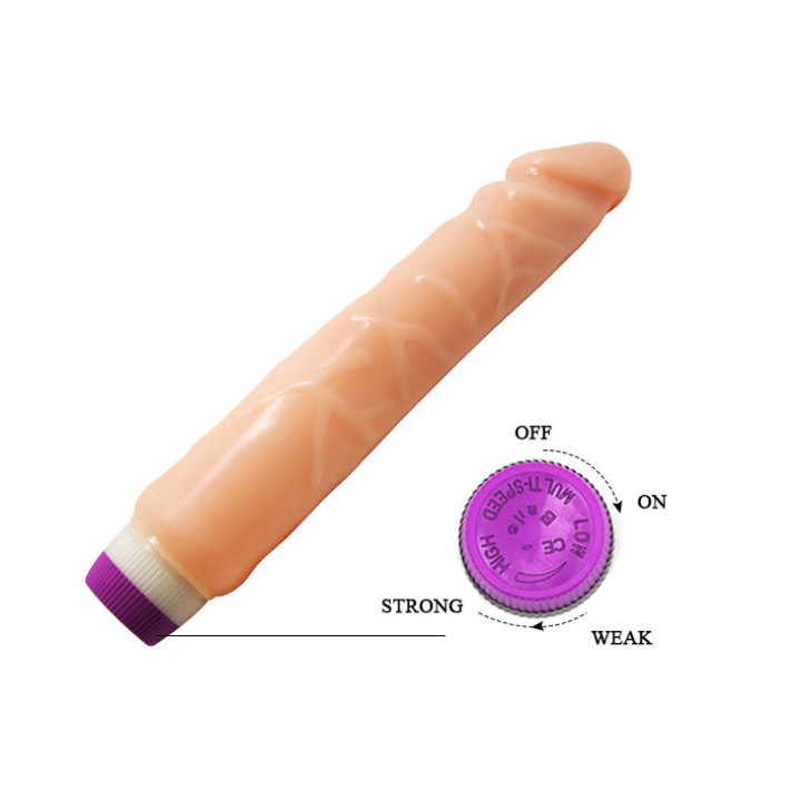 Baile - Waves of Pleasure Realistic Vibrating 25.5 cm