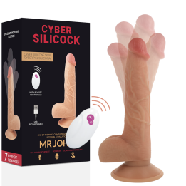 Cyber Silicock - Fernbedienung Realistisch mr John 23.88 cm -o- 4.3 cm