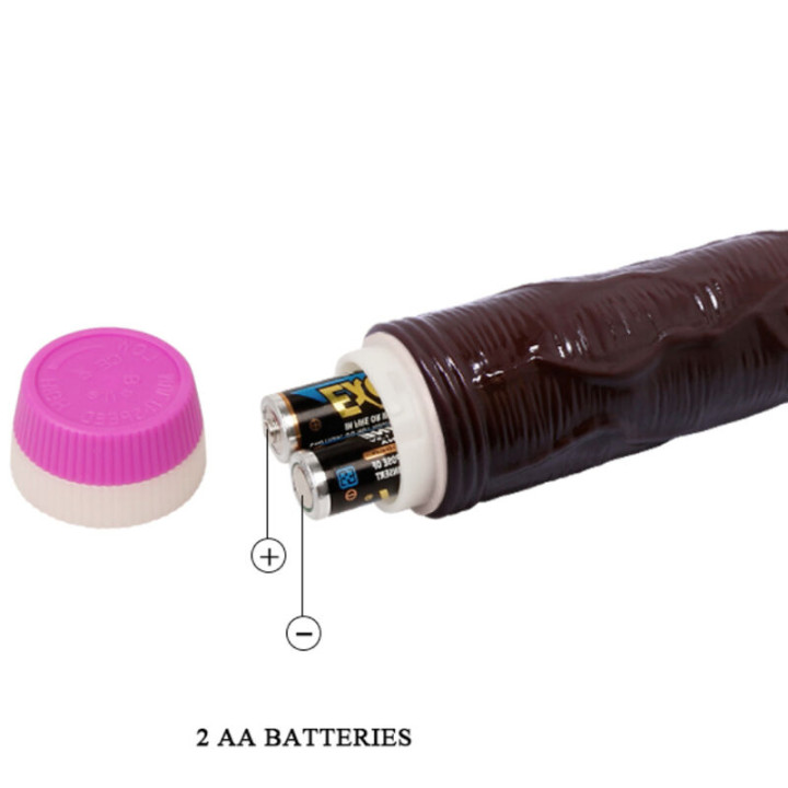 Baile - Vibrateur Vagues de Plaisir 23 cm Marron