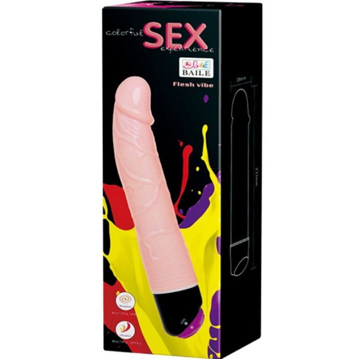 Baile - Colorful Sex Vibration And Rotation 24 cm