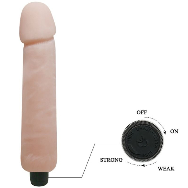 Baile - Wibrator Dildo Love Companion 25 cm