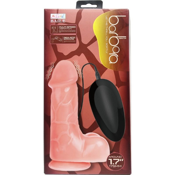 Baile - Vibratore Realistico Naturale Barbara 22 cm
