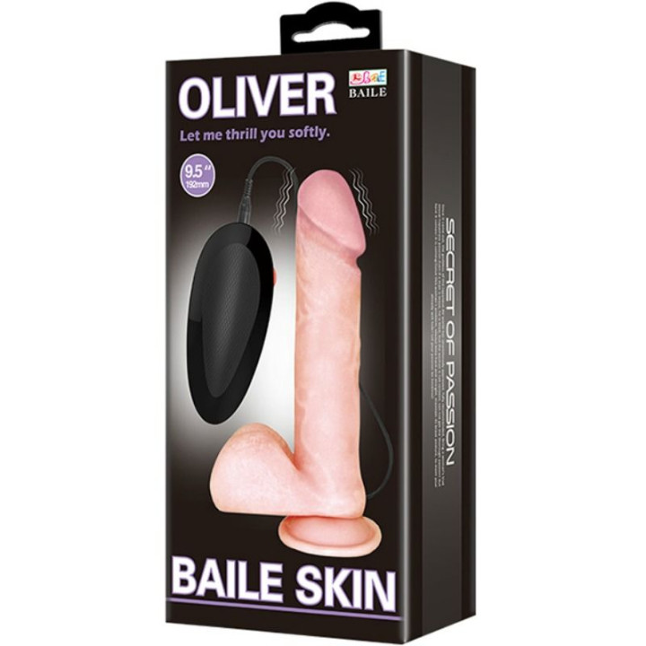 Baile - Oliver Realistyczny Dildo z Wibracjami